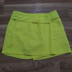 Banana Republic Yellow Skorts